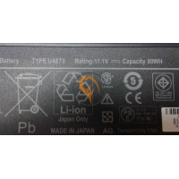 Оригінальна акумуляторна батарея Dell U4873 Inspiron 6000 7800mAh