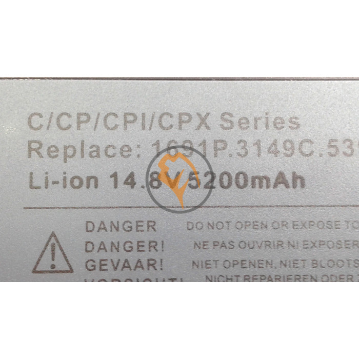 Акумуляторна батарея Dell 1691P Latitude C500 5200mAh