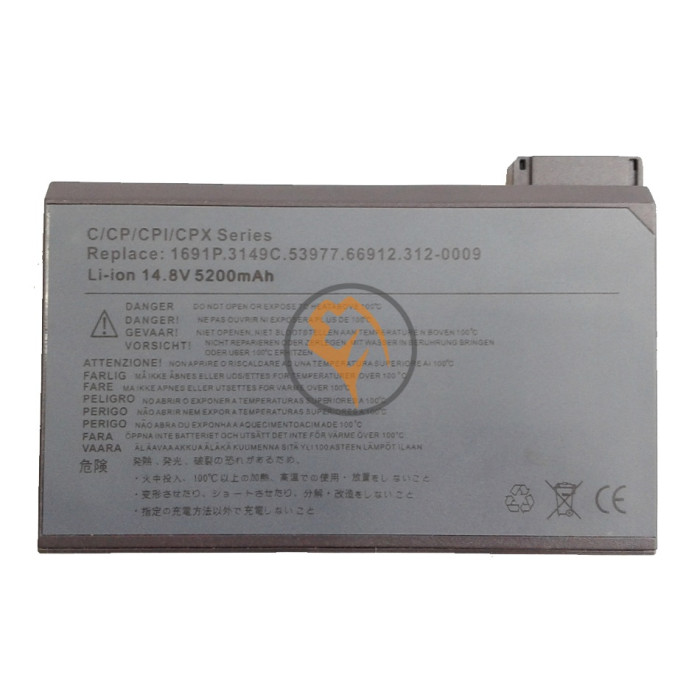 Акумуляторна батарея Dell 1691P Latitude C500 5200mAh
