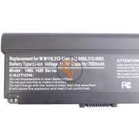 Акумуляторна батарея Dell WW116 Inspiron 1420 7800mAh
