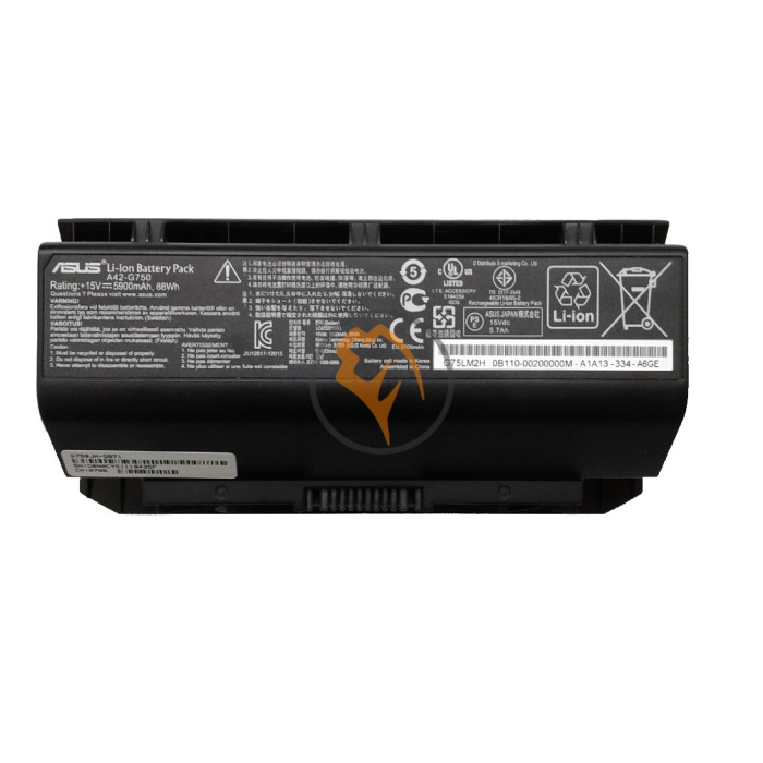Оригінальна акумуляторна батарея Asus A42-G750 5200mAh