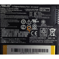 Оригінальна акумуляторна батарея Asus X555 C21N1347 37Wh